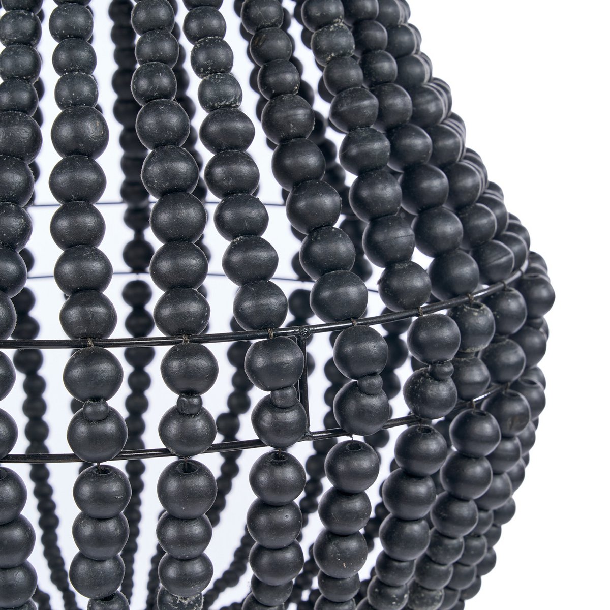 Bazar Bizar Teardrop – musta puuhelmivalaisin 75 cm