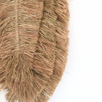 Tipin raffia-seinäkoriste 50 × 32 cm – Soeji