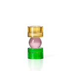 The Solar Jewel Candle Holder – värikäs lasikynttilänjalka