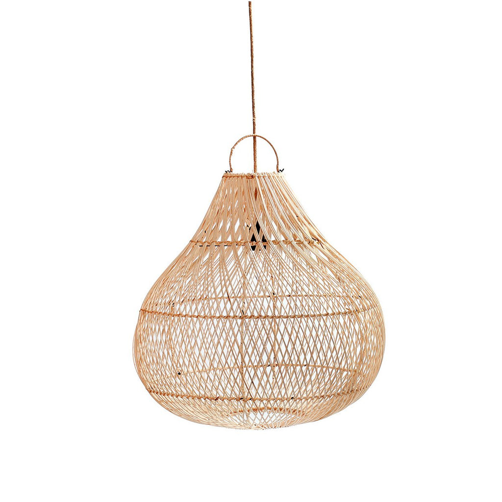 The Bottle Pendant – rottinkinen riippuvalaisimen varjostin