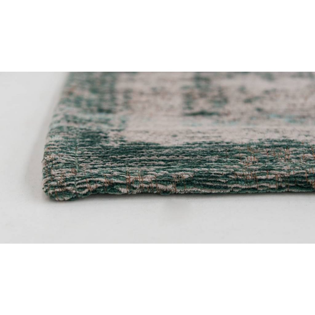 Louis De Poortere Eco Rug Medallion – vihreä vintage-matto, useita kokoja