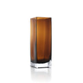 The Amber Cuboid Vase – meripihkan sävyinen lasimaljakko