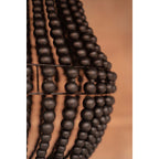 Bazar Bizar Teardrop – musta puuhelmivalaisin 75 cm
