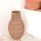 Soeji Sakra – käsintehty banaanikuitumaljakko 56 cm