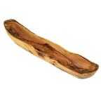 Olivenholz-erleben – rustiikkinen oliivipuinen tarjoilukulho 40–45 cm