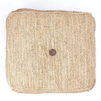 Soeji Padar – käsintehty raffia-pouf 55 × 55 cm