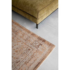 Louis De Poortere Eco Rug Medallion – ruskea vintage-matto, useita kokoja
