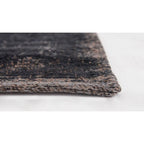 Louis De Poortere Eco Rug Medallion – musta vintage-matto, useita kokoja