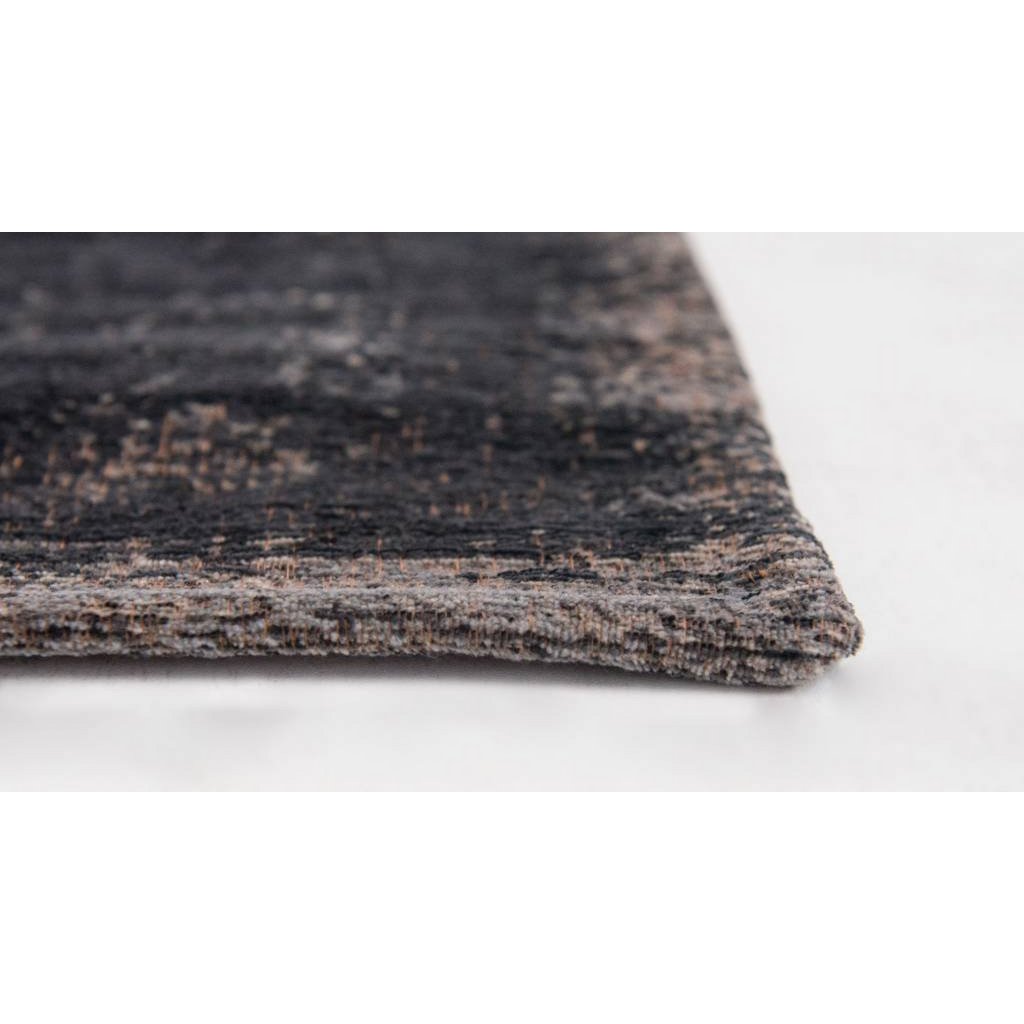 Louis De Poortere Eco Rug Medallion – musta vintage-matto, useita kokoja