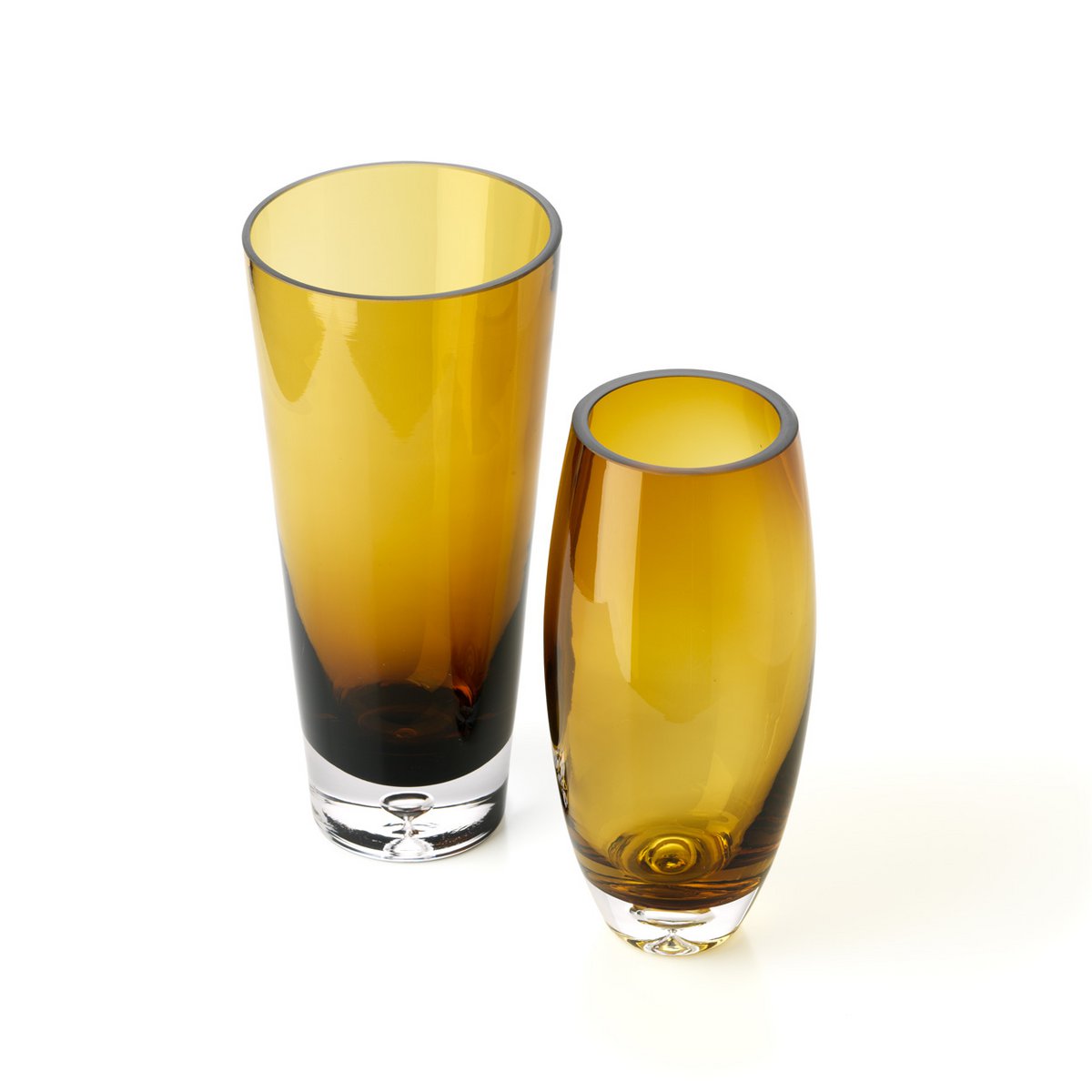 The Sunset Glow Vase – ruskan sävyinen lasimaljakko