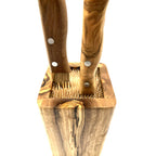 Olivenholz-erleben veitsiteline – oliivipuuta, 16 cm