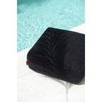 The Comfy Pouffe – musta puuvillainen rahi
