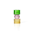 The Solar Jewel Candle Holder – värikäs lasikynttilänjalka