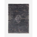 Louis De Poortere Eco Rug Medallion – musta vintage-matto, useita kokoja