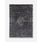 Louis De Poortere Eco Rug Medallion – musta vintage-matto, useita kokoja