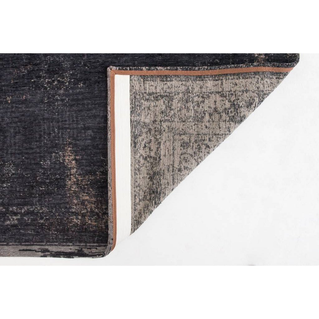 Louis De Poortere Eco Rug Medallion – musta vintage-matto, useita kokoja