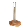 Oliivipuinen talouspaperiteline – rustiikkinen, 33 cm