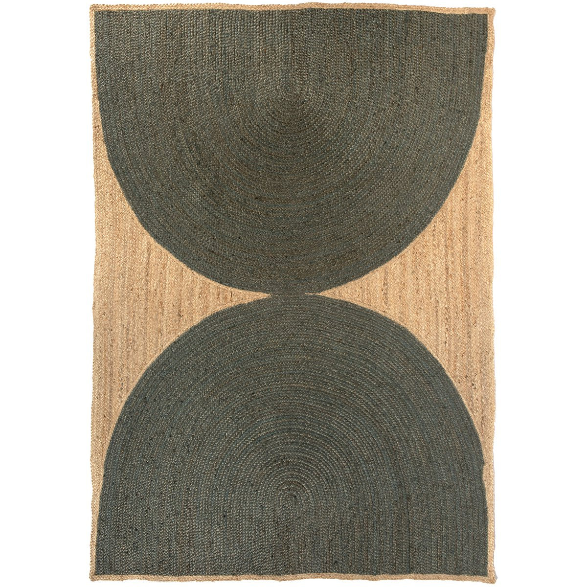 Vivaraise Kosta Olive – juuttimatto 160 × 230 cm