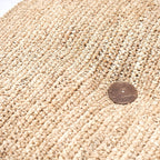 Soeji Padar – käsintehty raffia-pouf 55 × 55 cm