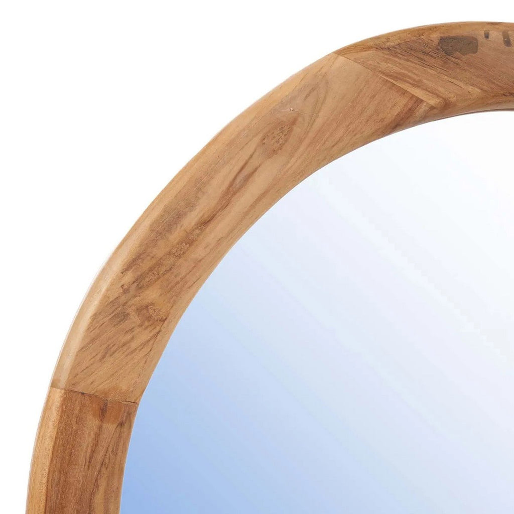Bazar Bizar Organic – orgaaninen tiikkipeili 80 × 56 cm