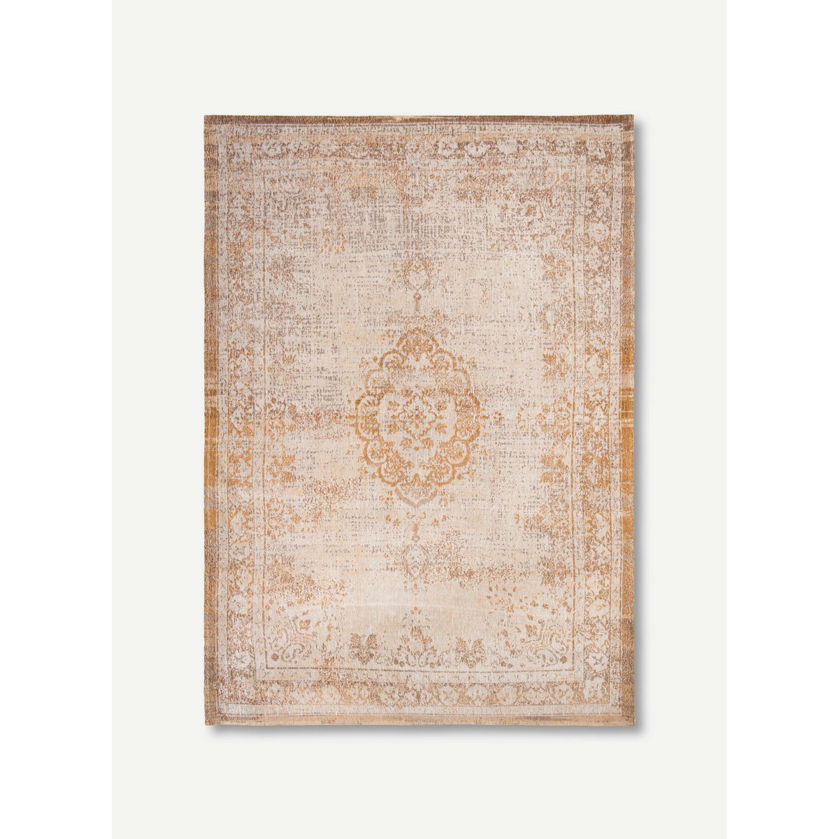 Louis De Poortere Eco Rug Medallion – ruskea vintage-matto, useita kokoja