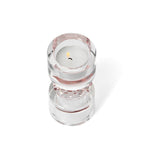 The Gem Balance Candle Holder – vaaleanpunainen lasikynttilänjalka