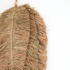 Tipin raffia-seinäkoriste 50 × 32 cm – Soeji