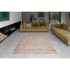 Louis De Poortere Eco Rug Medallion – ruskea vintage-matto, useita kokoja