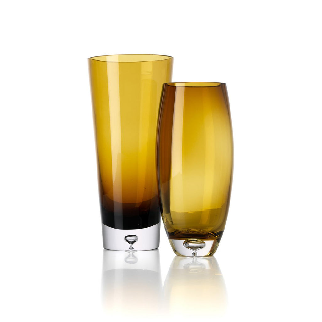 The Honey Glow Vase – ruskeankultainen lasimaljakko