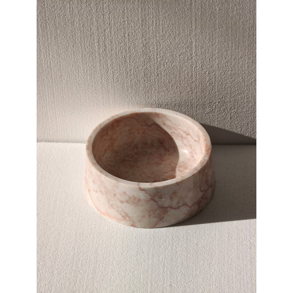 STUDIO ANIMAUX – Marmorinen ruokakuppi Cream Rose