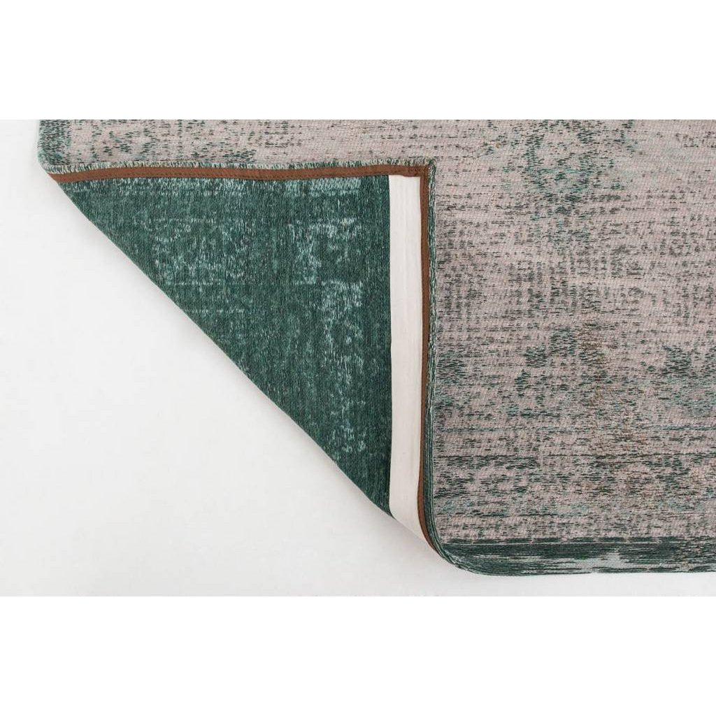 Louis De Poortere Eco Rug Medallion – vihreä vintage-matto, useita kokoja