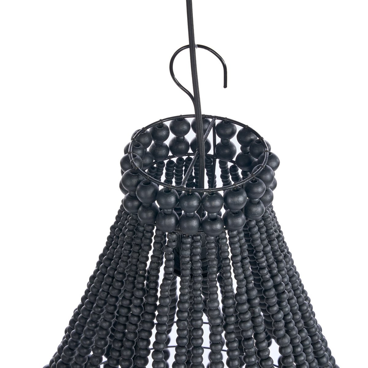 Bazar Bizar Teardrop – musta puuhelmivalaisin 75 cm