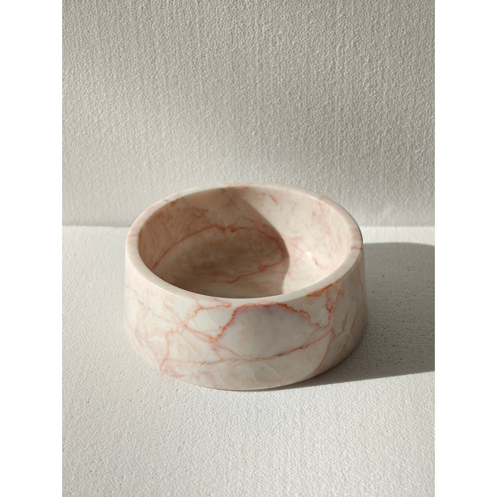 STUDIO ANIMAUX – Marmorinen ruokakuppi Cream Rose