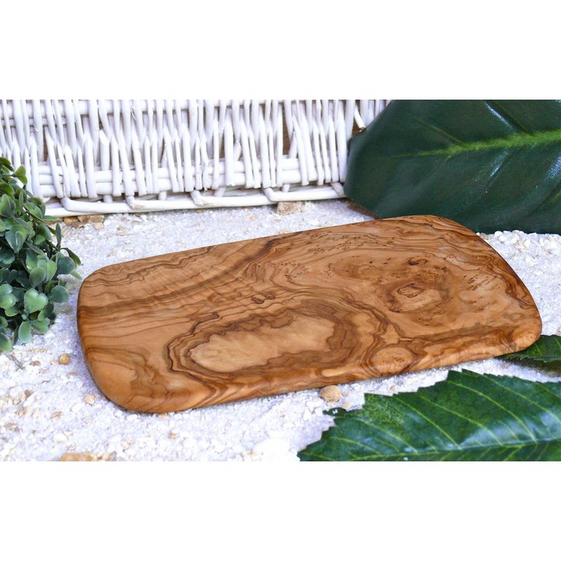 Oliivipuusta valmistetut aamiaistarjoilulaudat 6 kpl – 22 × 13 cm