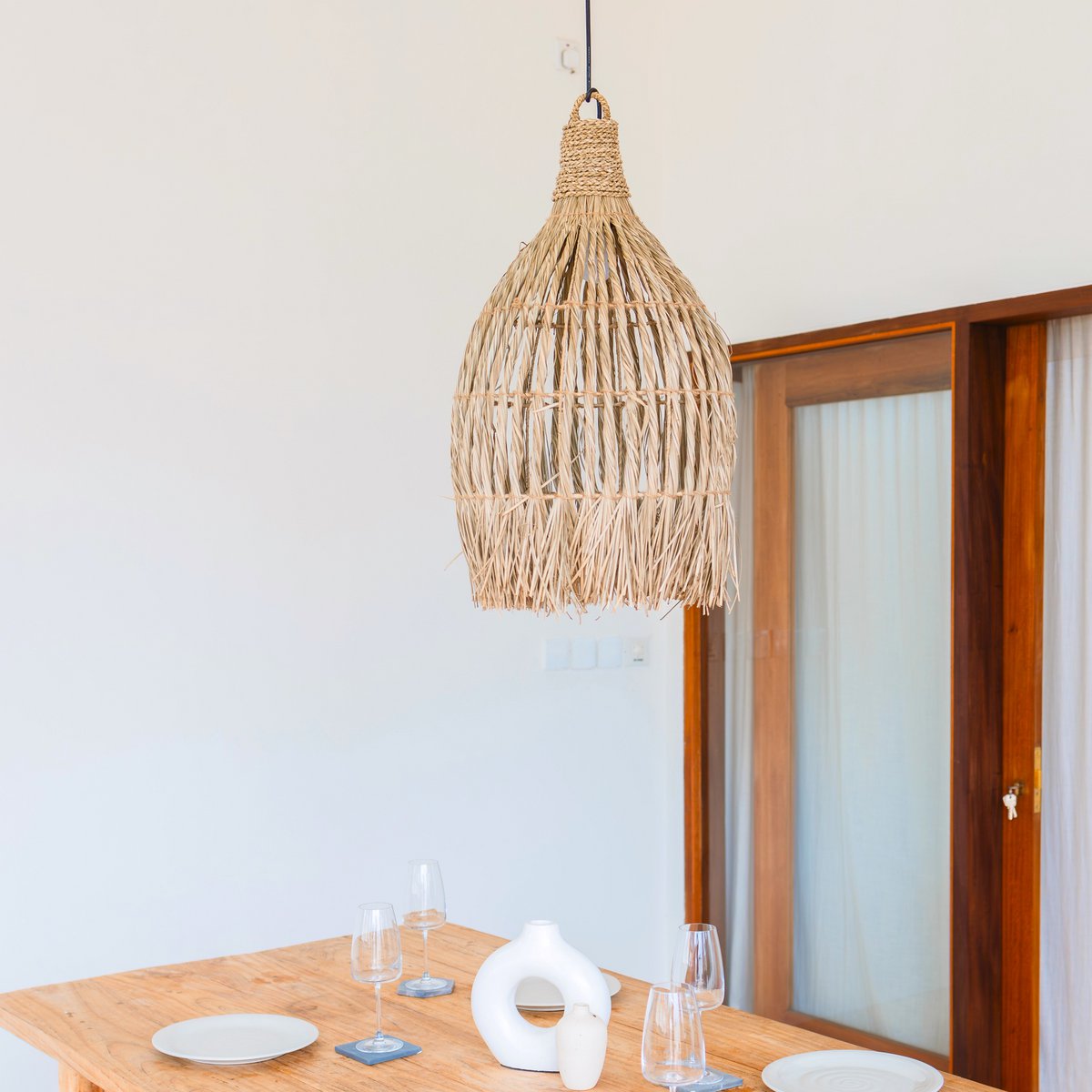 Soeji Lampung – Seagrass-riippuvalaisimen varjostin 72 cm