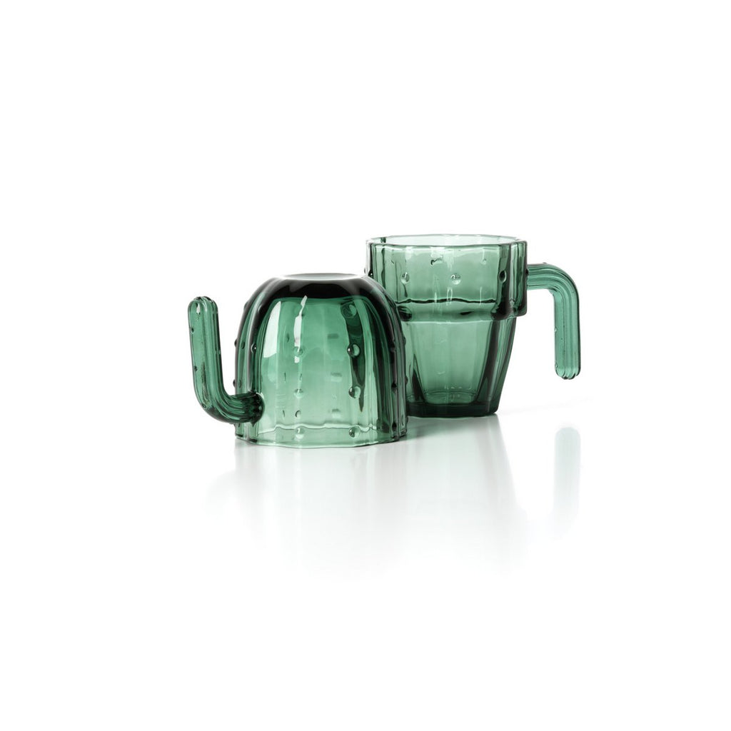 The Stack-a-Cactus Glasses – vihreät pinottavat lasit, 4 kpl