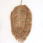 Tipin raffia-seinäkoriste 50 × 32 cm – Soeji