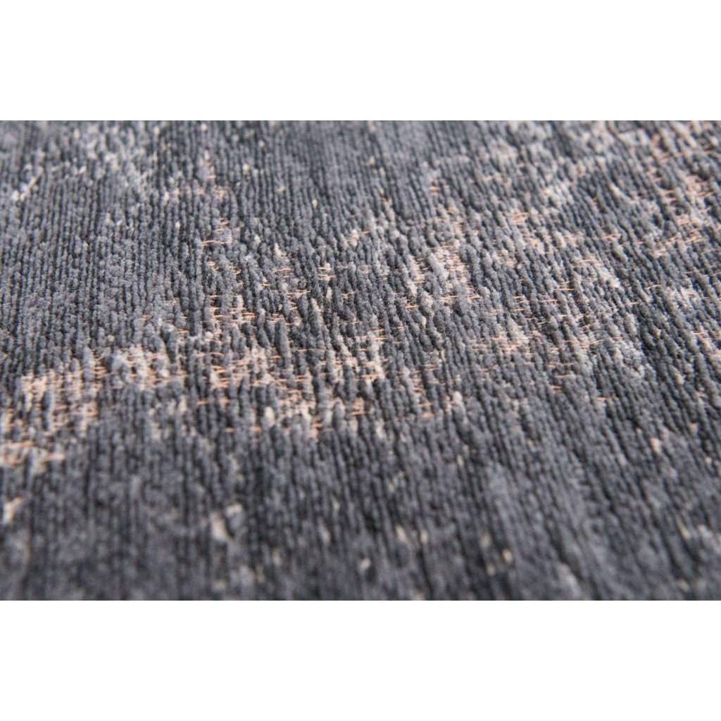 Louis De Poortere Eco Rug Medallion – musta vintage-matto, useita kokoja
